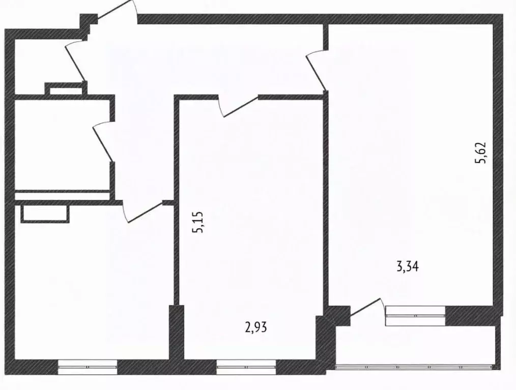 2-к кв. Ярославская область, Ярославль Красноборская ул., 38к3 (64.0 ... - Фото 2