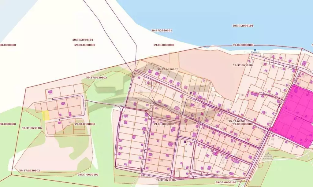 Участок в Пермский край, Березники муниципальный округ, пос. Огурдино ... - Фото 2