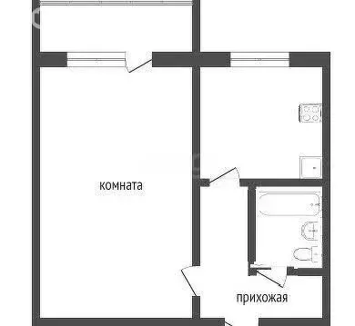 1-комнатная квартира: Тула, Приупская улица, 3 (32 м) - Фото 1
