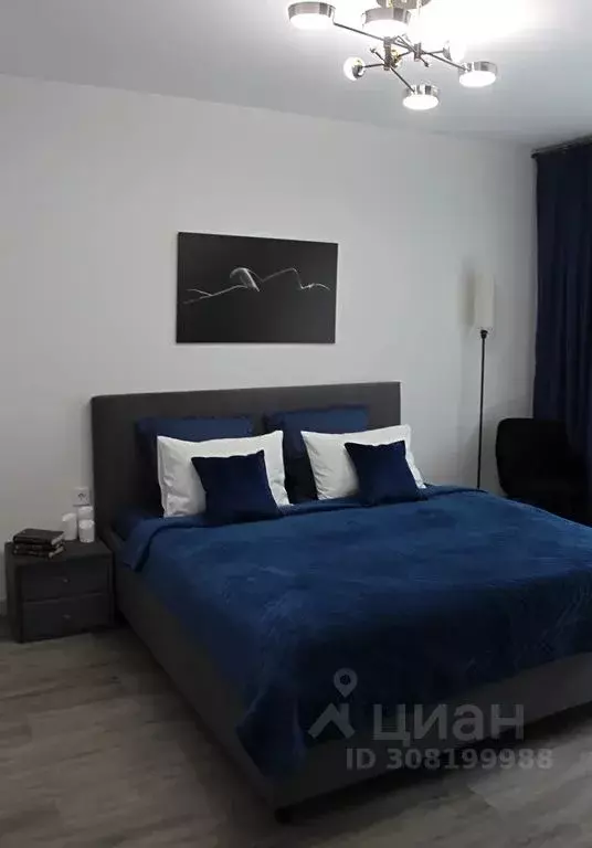 1-к кв. Нижегородская область, Кстово Парковая ул., 12к1 (51.0 м) - Фото 0