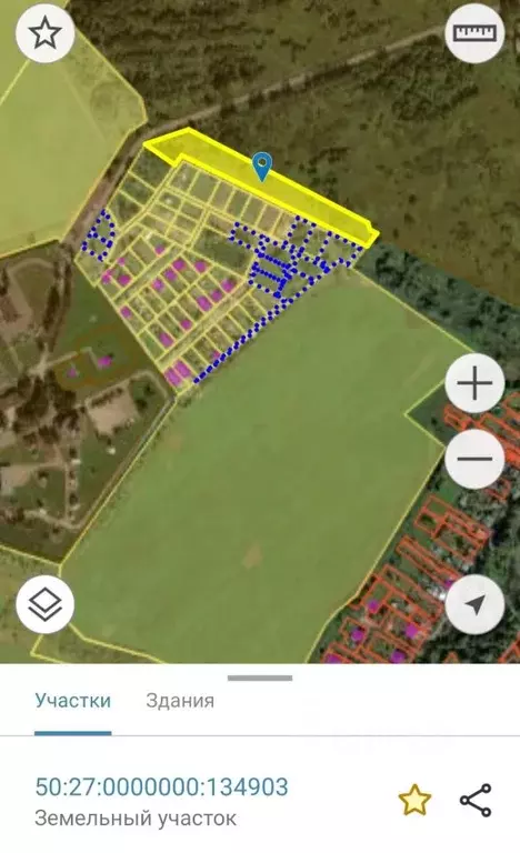 Участок в Московская область, Подольск городской округ, Удача ДНТ  ... - Фото 1