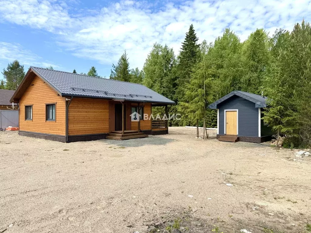 Дом в Карелия, Пряжинский район, с. Крошнозеро  (70 м) - Фото 1