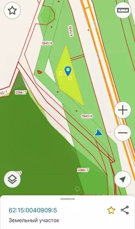 Участок в Рязанская область, Рязанский район, Листвянское с/пос, пос. ... - Фото 1