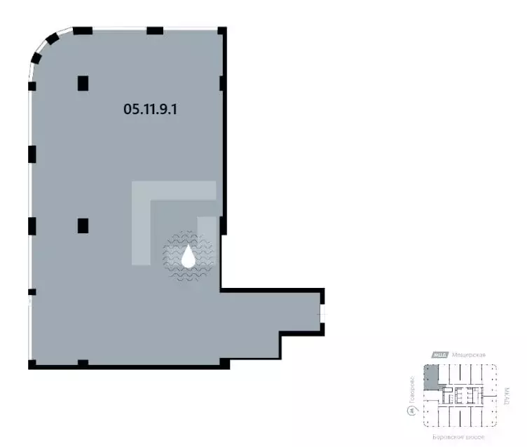 Офис (155.14 м) - Фото 1