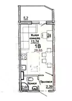 Студия Московская область, Солнечногорск городской округ, Голубое пгт ... - Фото 1