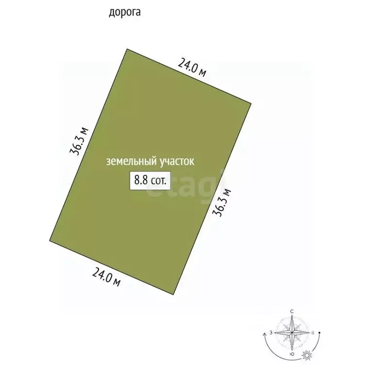 Участок в Ленинградская область, Выборгский район, Полянское с/пос, ... - Фото 1