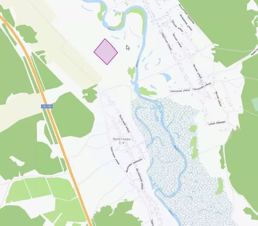 Участок в Челябинская область, Сосновский муниципальный округ, с. ... - Фото 2