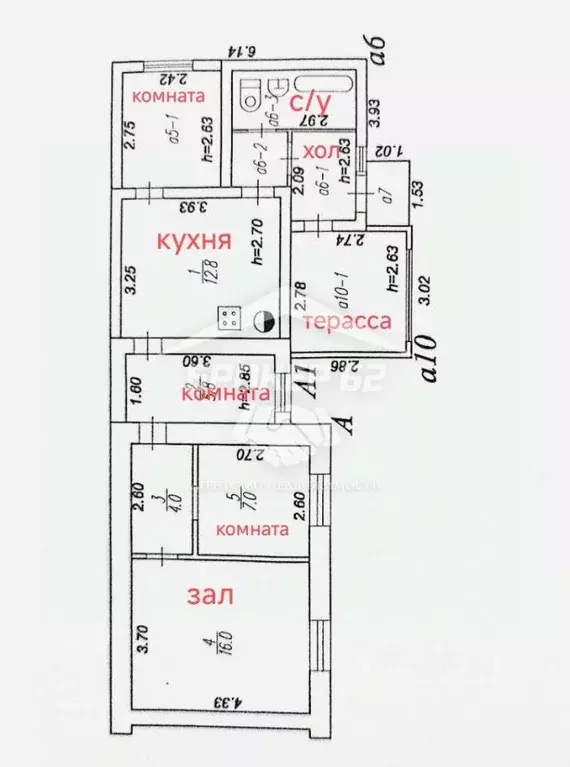 4-к кв. Рязанская область, Рязань Московский р-н, проезд 2-й ... - Фото 2
