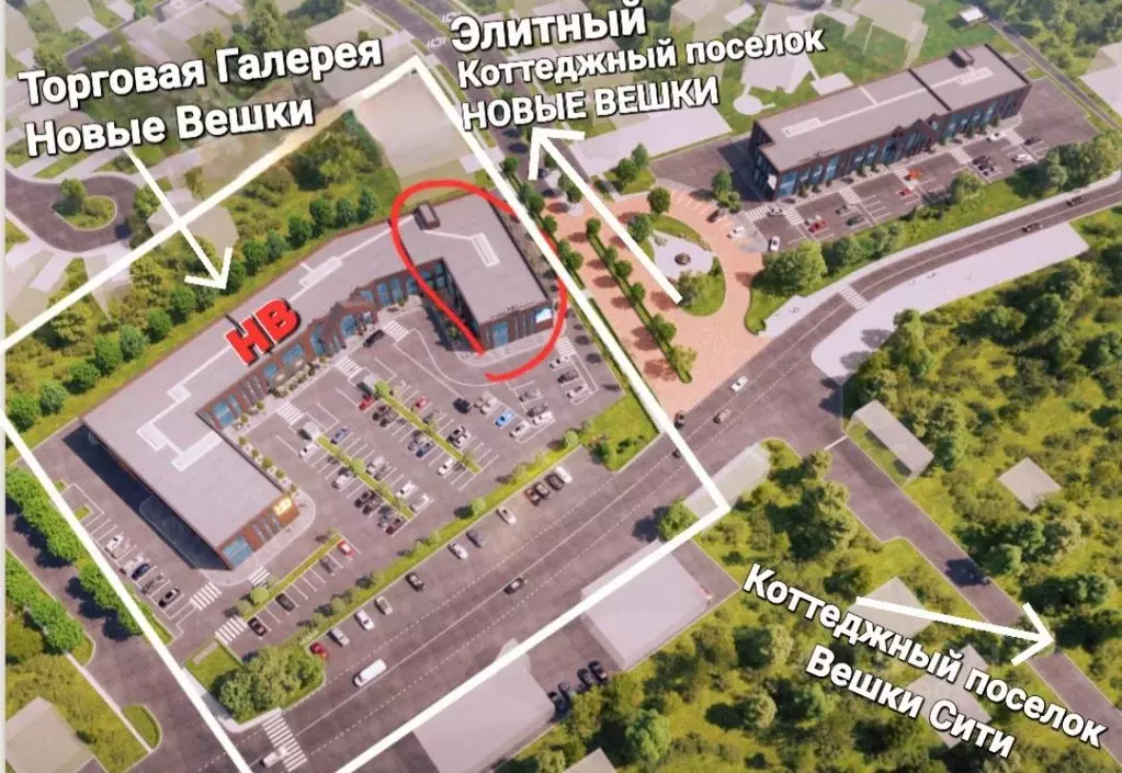 Торговая площадь в Московская область, Мытищи городской округ, пос. ... - Фото 0
