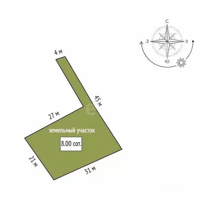 Участок в Амурская область, Благовещенский район, с. Чигири ул. ... - Фото 1