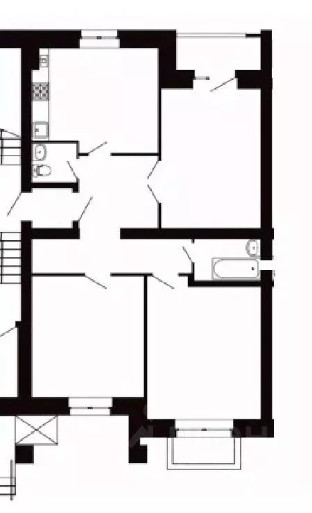 3-к кв. Костромская область, Кострома ул. Свердлова, 118А (91.06 м) - Фото 0