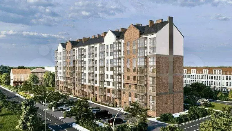 2-к. квартира, 58,9 м, 2/9 эт. - Фото 0