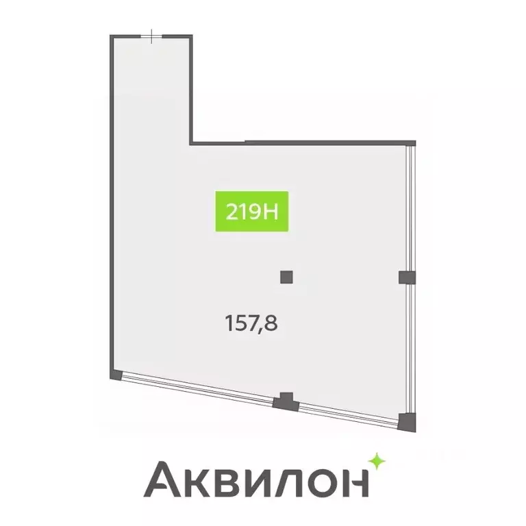 Офис в Санкт-Петербург бул. Головнина, 4 (158 м) - Фото 1