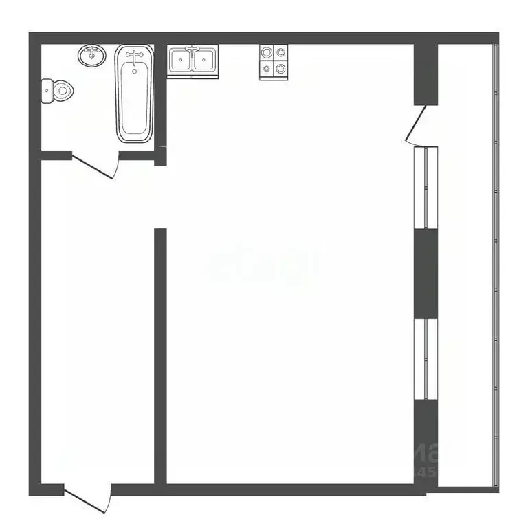 Студия Челябинская область, Сосновский муниципальный округ, Поселок ... - Фото 1