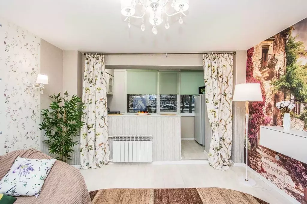 1-к кв. Тюменская область, Тюмень Харьковская ул., 69а (21.0 м) - Фото 1