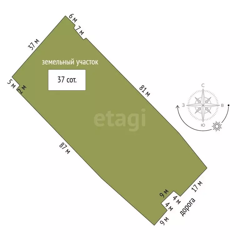 Дом в село Боровлянское, улица Механизаторов (36.2 м) - Фото 1
