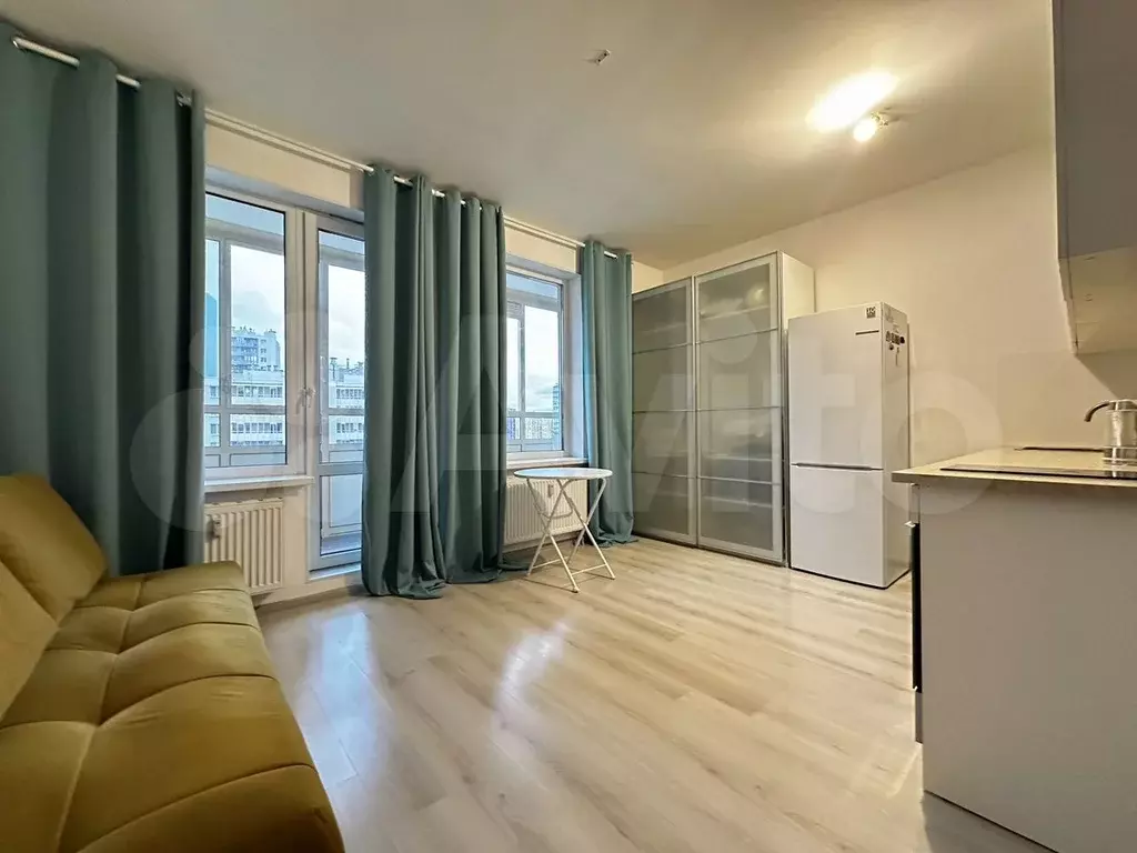 Квартира-студия, 25 м, 15/18 эт. - Фото 1