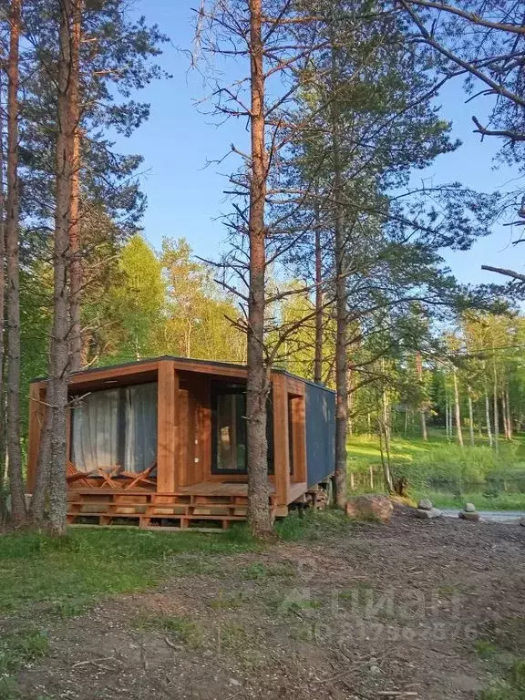 Дом в Ленинградская область, Приозерский район, Красноозерное с/пос, ... - Фото 1