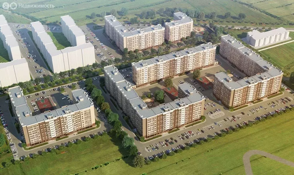 1-комнатная квартира: Краснодар, улица имени Генерала Корнилова, 9к3 ... - Фото 1