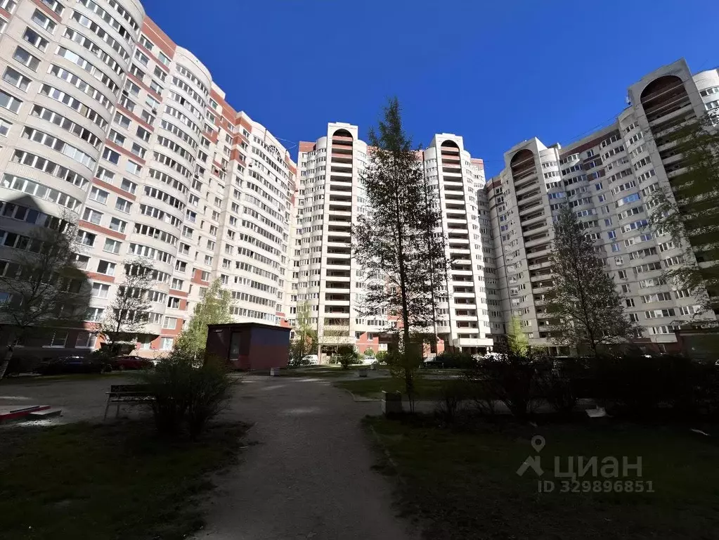 1-к кв. Санкт-Петербург ул. Латышских Стрелков, 17к1 (41.6 м) - Фото 2