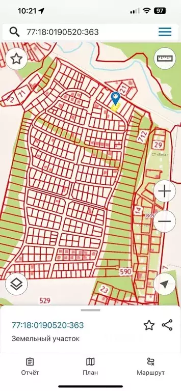 Участок в Москва № 177А кв-л,  (7.0 сот.) - Фото 2