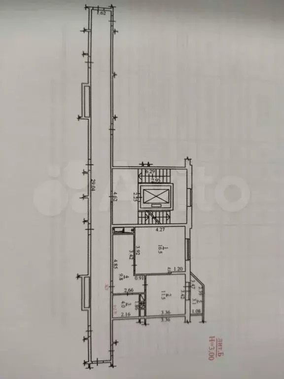 1-к. квартира, 41,8 м, 3/9 эт. - Фото 0