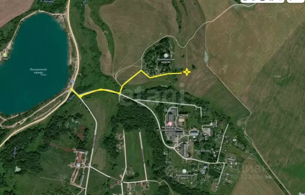 Участок в Вологодская область, с. Мосейково  (15.45 сот.) - Фото 2