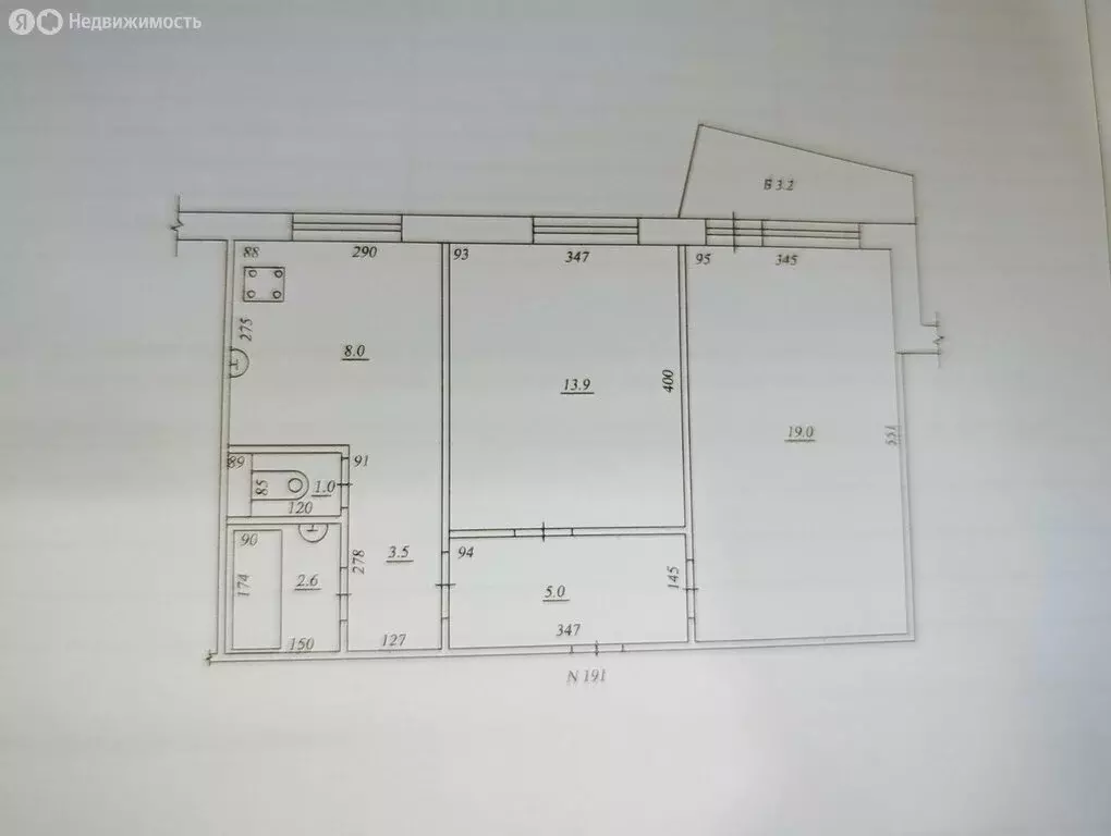2-комнатная квартира: Самара, проспект Кирова, 326 (53 м) - Фото 1