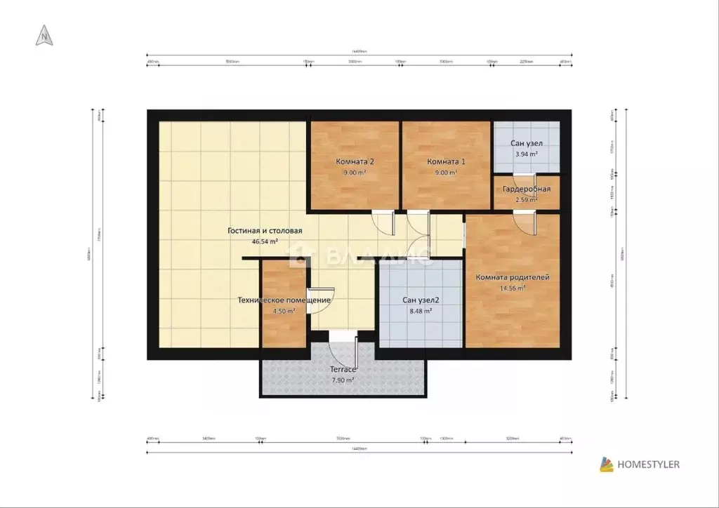 Дом в Карелия, Петрозаводск проезд Стрелковый (107 м) - Фото 1
