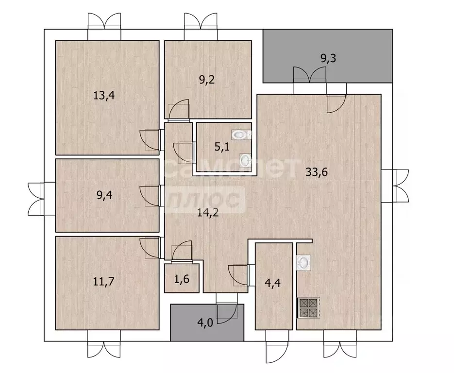 Дом в Тюменская область, Тюменский муниципальный округ, Новокаменский ... - Фото 2