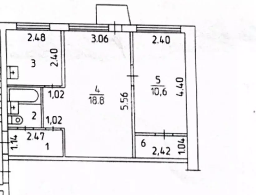 2-к кв. Пермский край, Березники ул. Ломоносова, 133 (43.4 м) - Фото 2