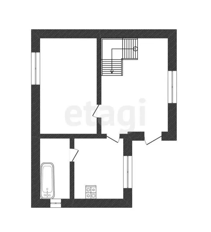 Дом в Нарткала, улица Чапаева (75.7 м) - Фото 2