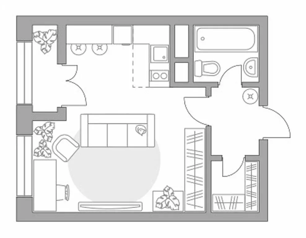 Квартира-студия: Балашиха, улица Яганова, 7 (32.58 м) - Фото 0