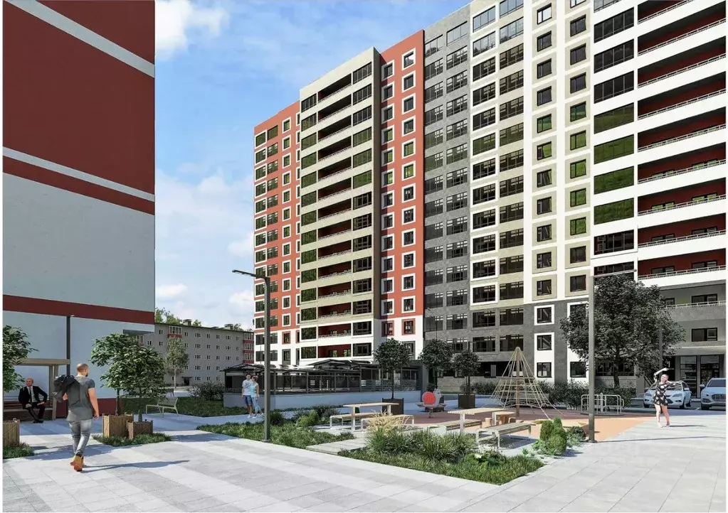 2-к кв. Воронежская область, Воронеж Цимлянская ул., 10В/2 (57.5 м) - Фото 2