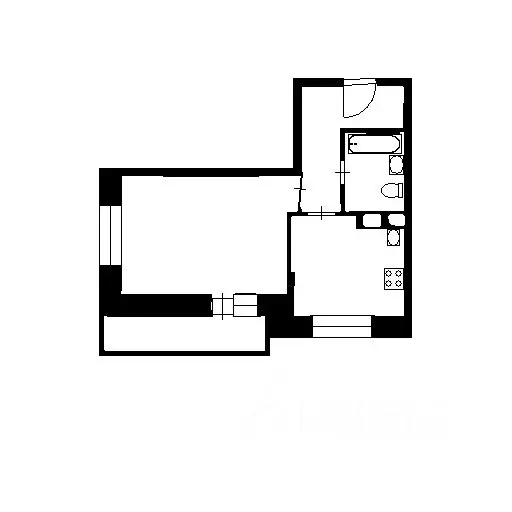 1-к кв. Московская область, Балашиха ш. Энтузиастов, 5Б (40.8 м) - Фото 2