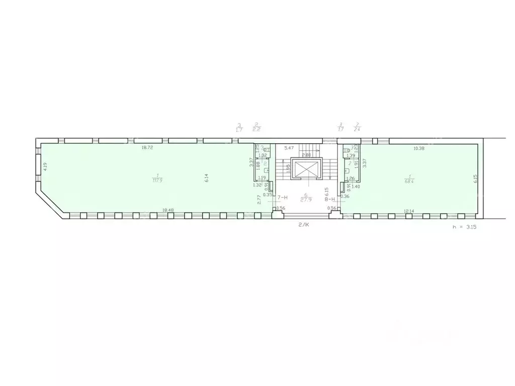Офис в Санкт-Петербург Лиговский просп., 78к2 (194 м) - Фото 2
