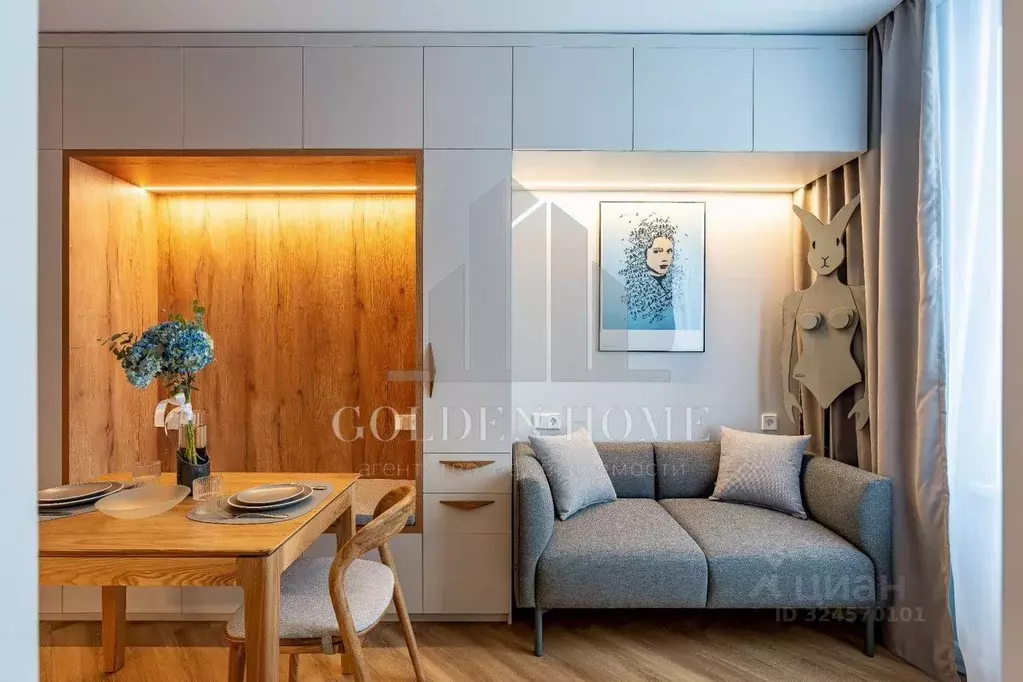 Студия Санкт-Петербург ул. Тосина, 6 (24.0 м) - Фото 1