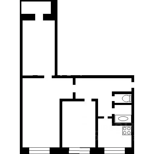 3-к кв. Тульская область, Новомосковск Молодежная ул., 2 (61.7 м) - Фото 1