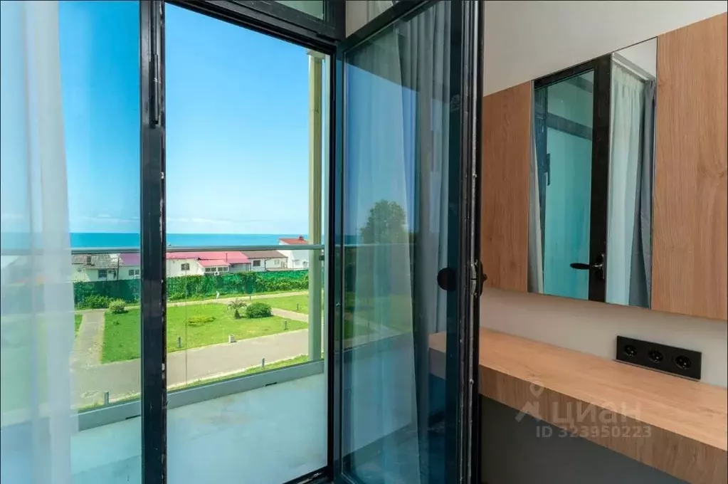 Студия Краснодарский край, Сочи ул. Просвещения, 118Б/2 (33.45 м) - Фото 1