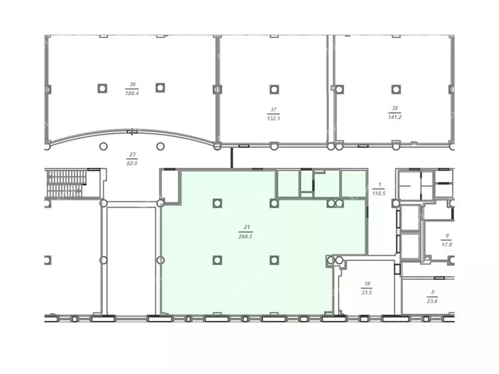 Офис в Санкт-Петербург Киевская ул., 5к4 (265 м) - Фото 2