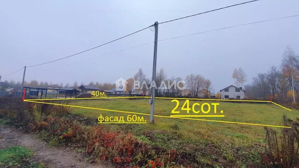 Участок в Владимирская область, Суздальский район, Павловское ... - Фото 1