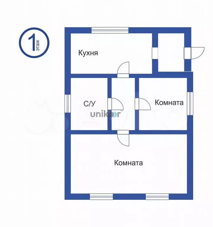 Дом 55,4 м на участке 4 сот. - Фото 0