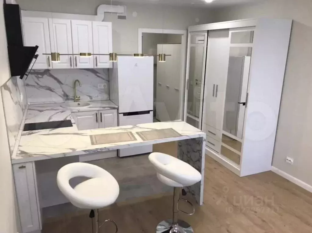 Студия Ленинградская область, Мурино Всеволожский район, ул. ... - Фото 2