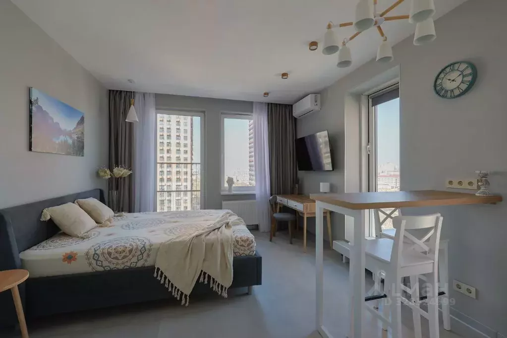 Студия Москва Новоостаповская ул., 20 (30.0 м) - Фото 2