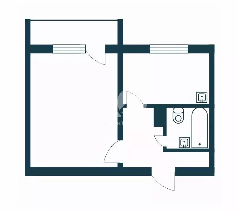 1-к кв. Новосибирская область, Новосибирск ул. Немировича-Данченко, ... - Фото 2