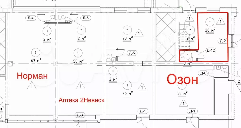 Свободного назначения, 22 м - Фото 0