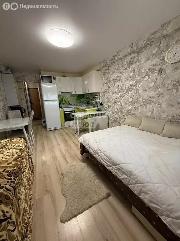 Квартира-студия: Ижевск, улица А.Н. Сабурова, 17 (23 м) - Фото 1