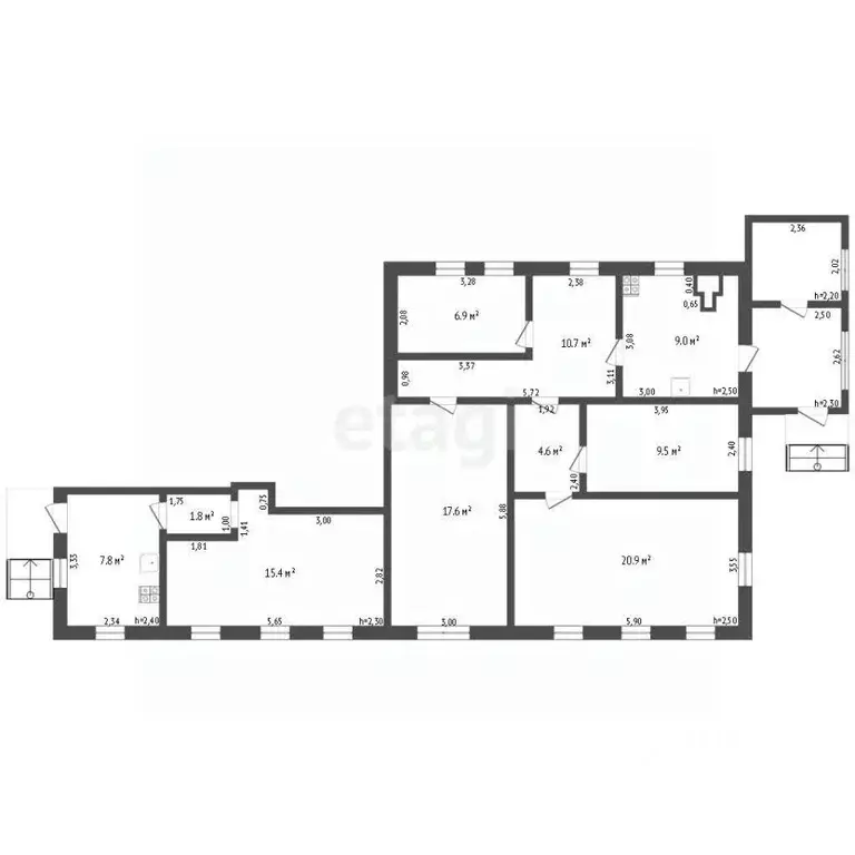 Дом в Брянская область, Брянск 3-й Карачижский пер. (121 м) - Фото 2