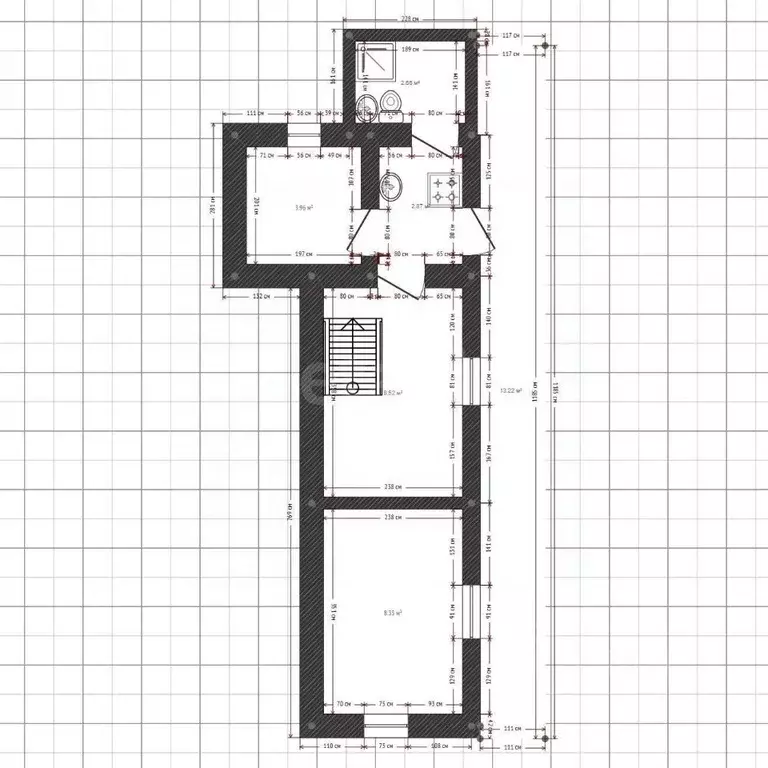 Дом в Башкортостан, Уфа ул. Кутузова, 21 (140 м) - Фото 2