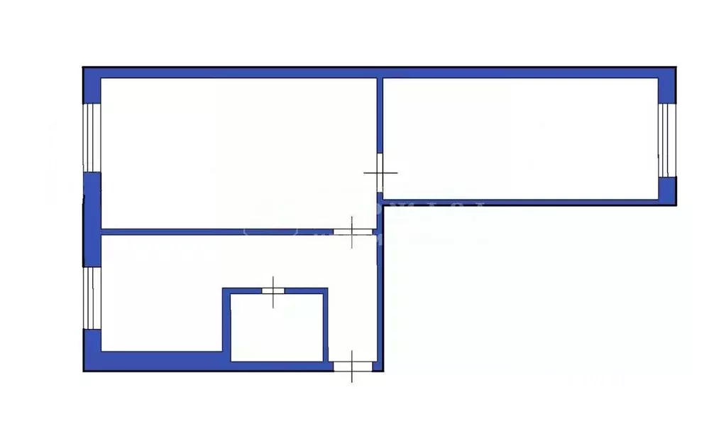 2-к кв. Кемеровская область, Топки Красная Горка мкр, 27 (42.3 м) - Фото 1